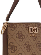 Borsa Guess donna a mano/tracolla Karnilla logo latte logo/brown BS26GU73 OS990101