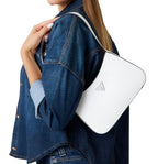 Borsa Guess Arnela top zip shoulder bag white BS26GU75  NY949617