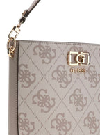 Borsa Guess donna a mano/tracolla Karnilla logo dark taupe logo BS26GU74 OS990101