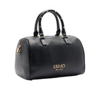Borsa donna bauletto Liu-jo Evrim Satchel nero BS26LJ24 AA6052 E1012