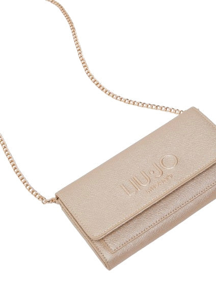 Portafoglio Liu-Jo Caliwen XL Bifold light gold AS26LJ09 AA6191 ES029