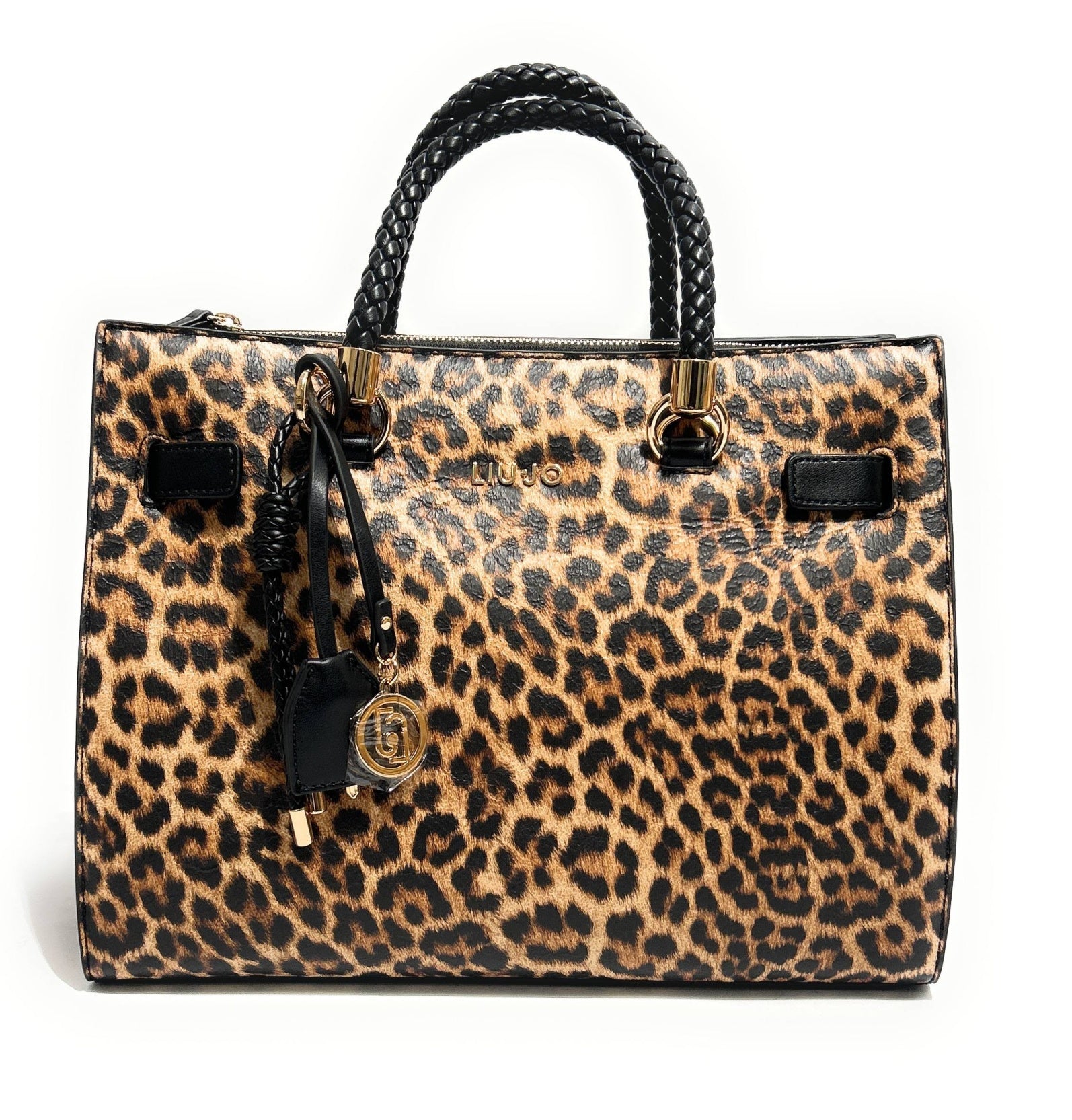 Borsa donna Liu-jo M Tote Manhattan macula natura BS26LJ27 AA6086 E1119