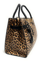 Borsa donna Liu-jo M Tote Manhattan macula natura BS26LJ27 AA6086 E1119