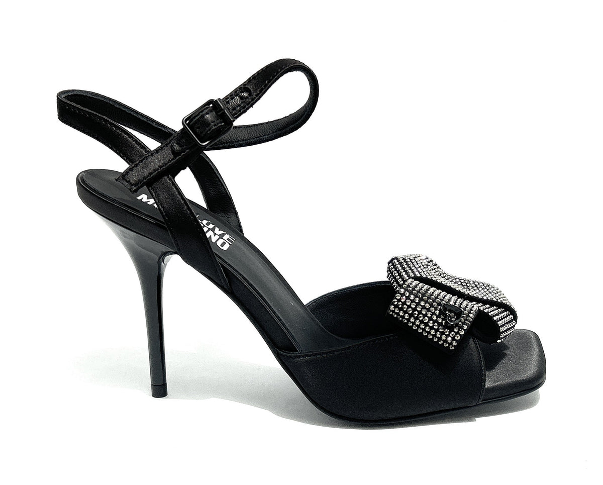Sandalo Love Moschino TC 95 raso nero DS26MO07 JA16079G1OJO0000