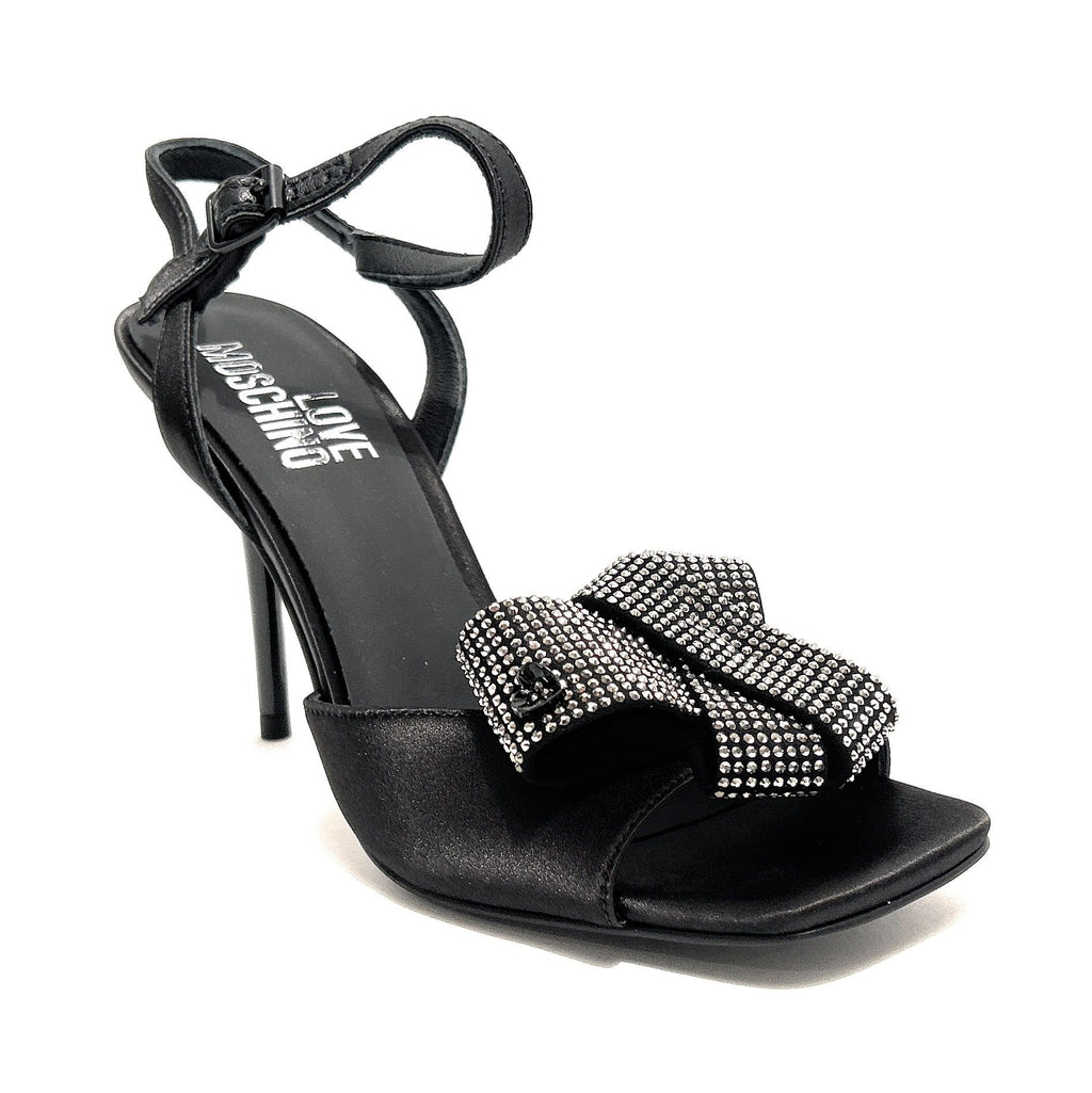 Sandalo Love Moschino TC 95 raso nero DS26MO07 JA16079G1OJO0000