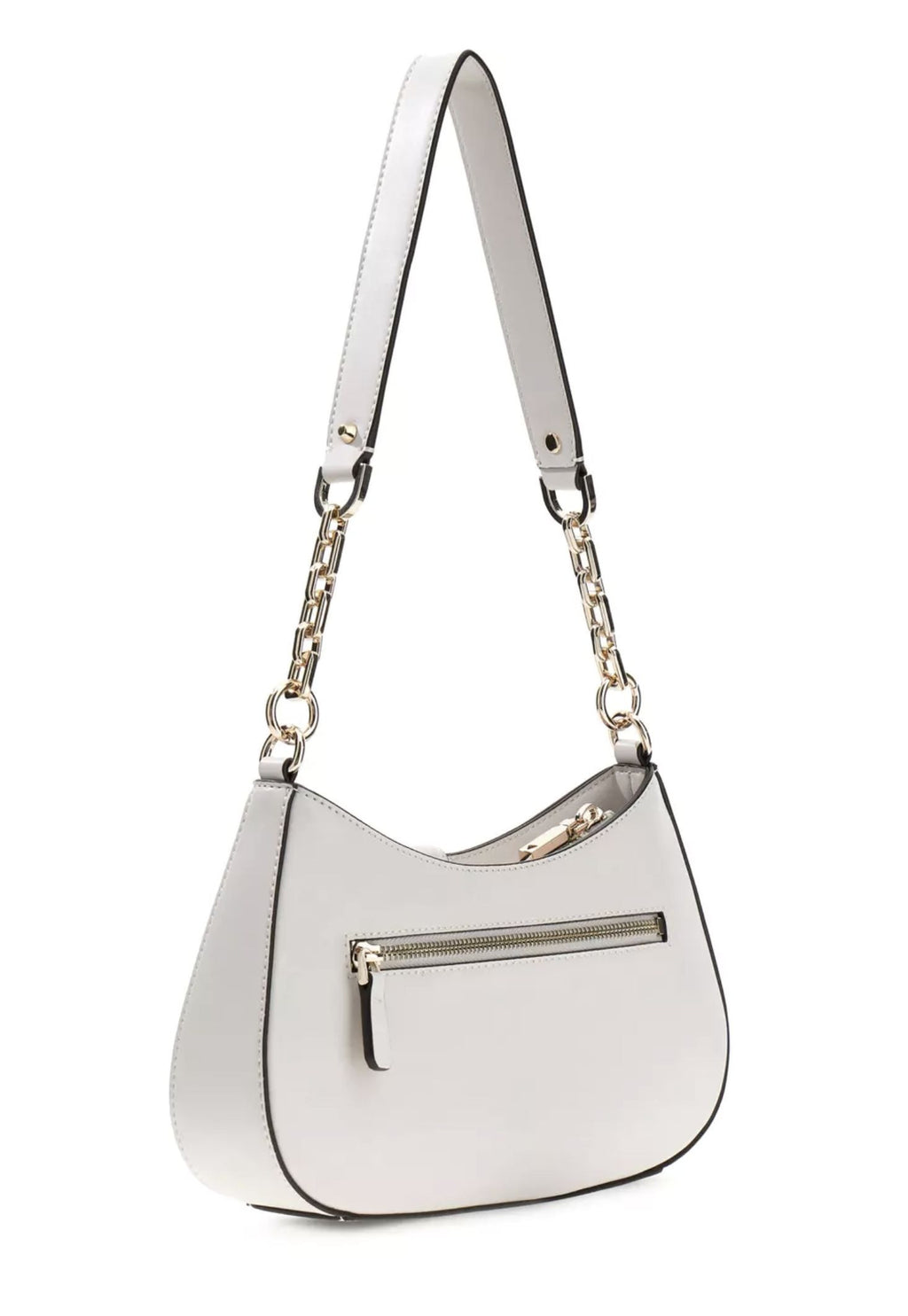Borsa donna Guess Carrie top zip shoulder bag stone BS26GU86 VG989618