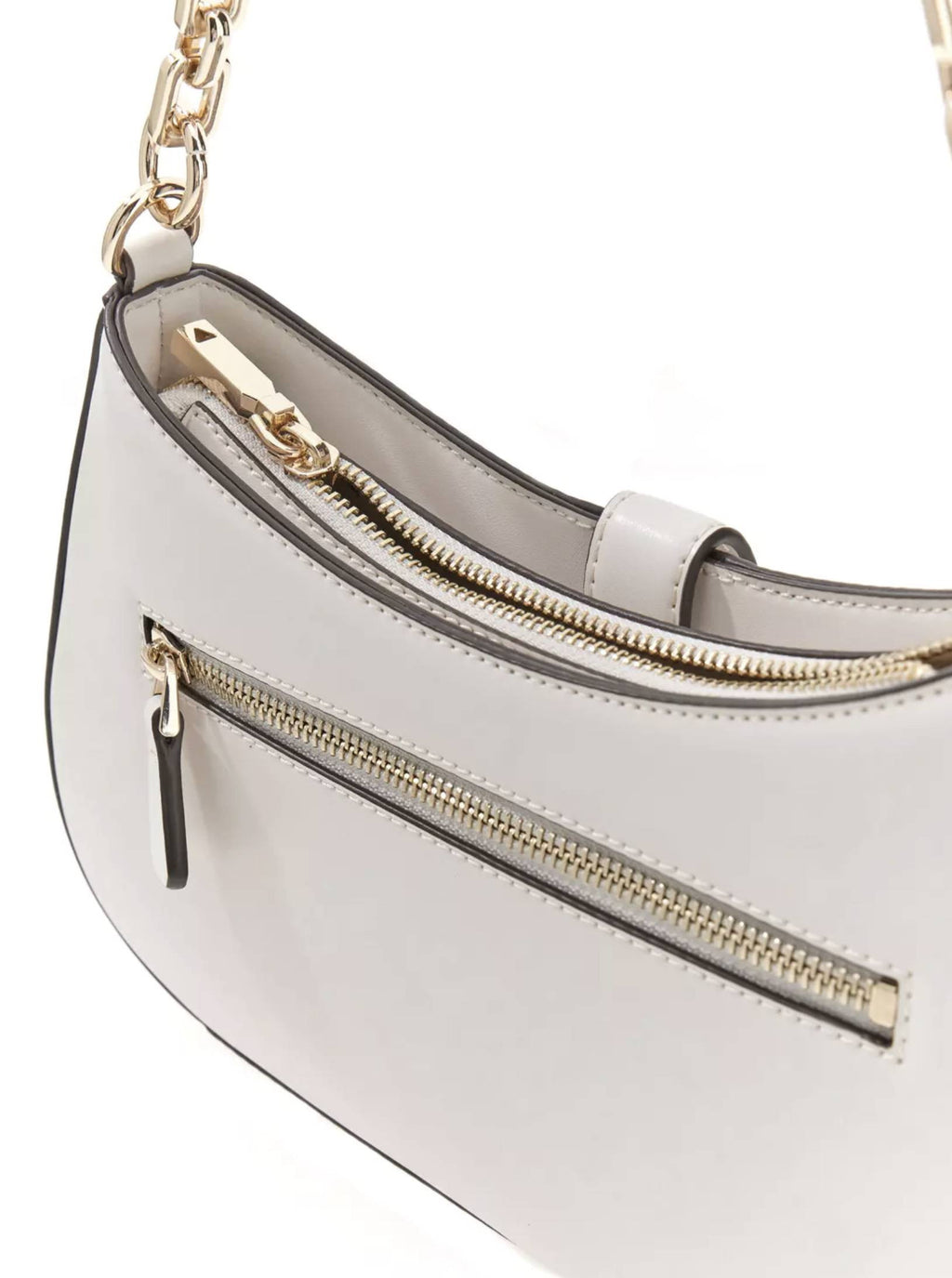 Borsa donna Guess Carrie top zip shoulder bag stone BS26GU86 VG989618