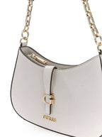 Borsa donna Guess Carrie top zip shoulder bag stone BS26GU86 VG989618