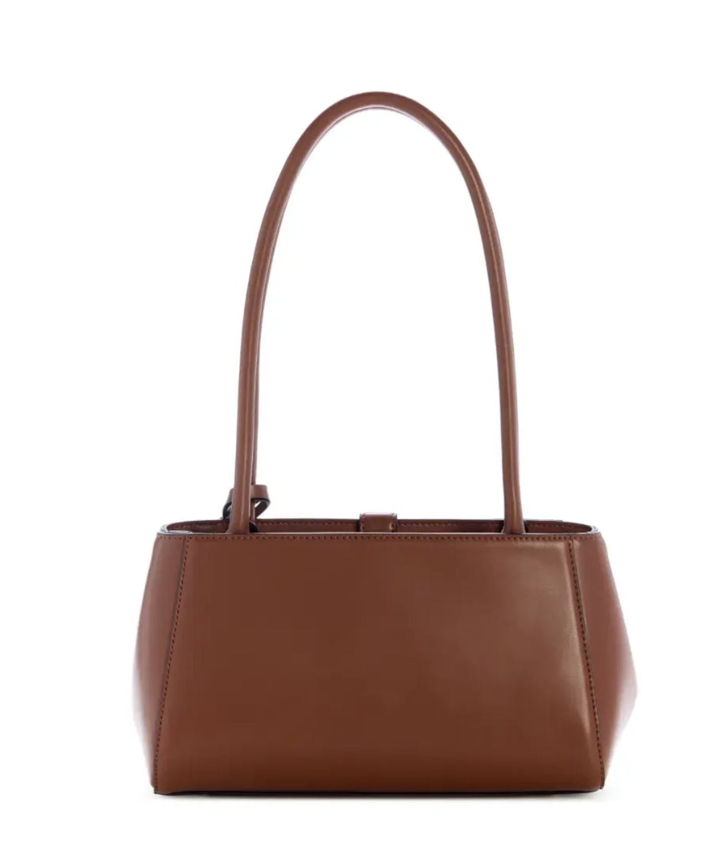 Borsa donna Guess Carrie shoulder satchel cognac BS26GU84 VG989608