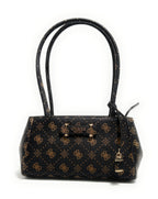 Borsa donna Guess Carrie logo satchel espresso logo BS26GU90 GP989808