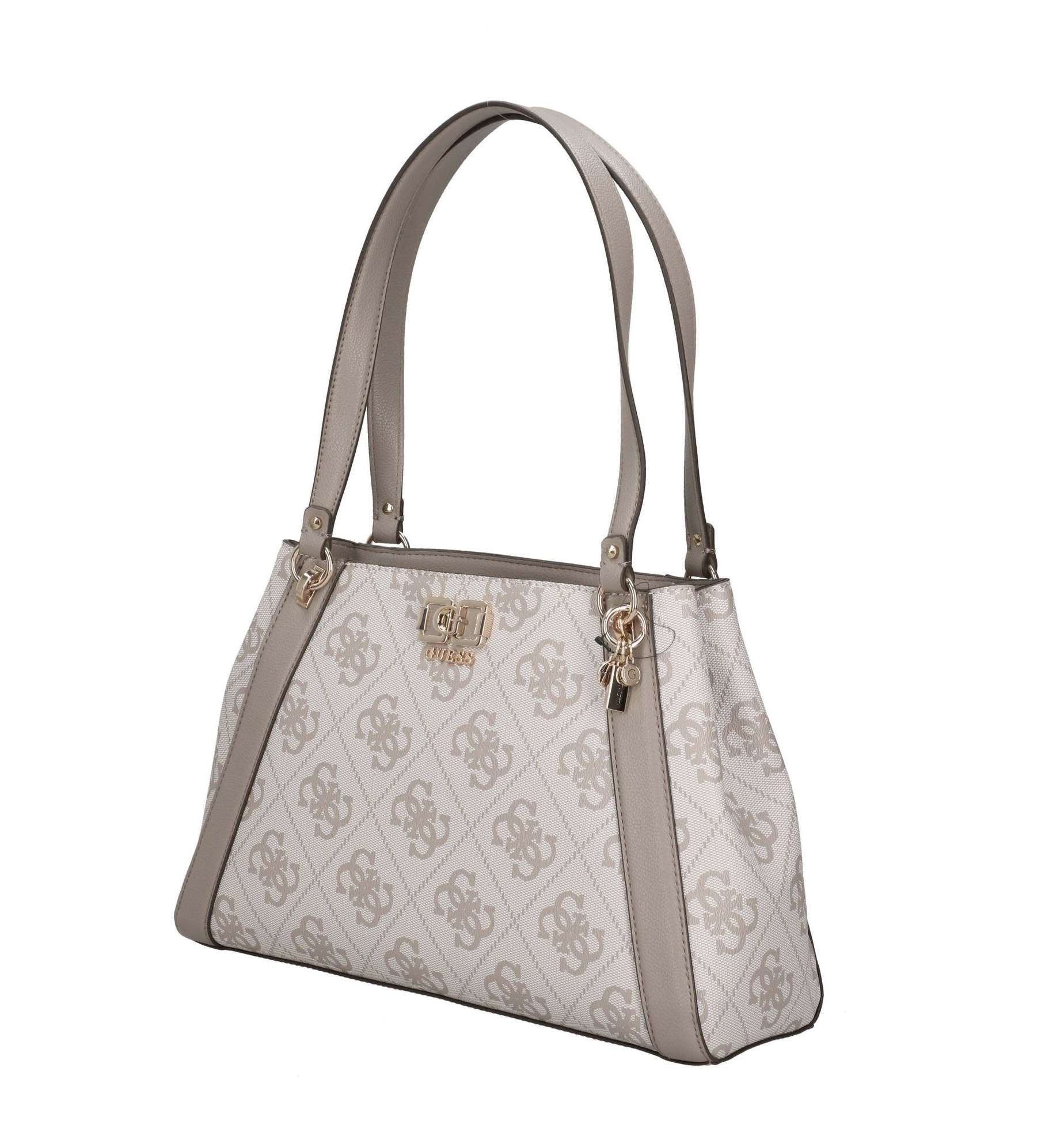 Borsa Guess a mano/spalla Karnilla logo dark taupe logo BS26GU96 OS990122