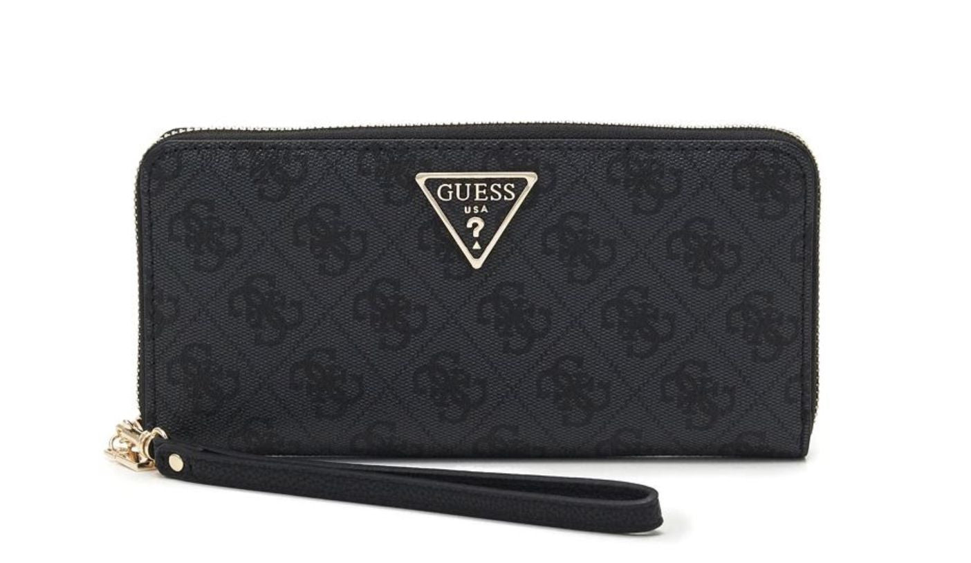 Portafoglio donna Guess Laurel II slg coal logo AS26GU11 SG7459146