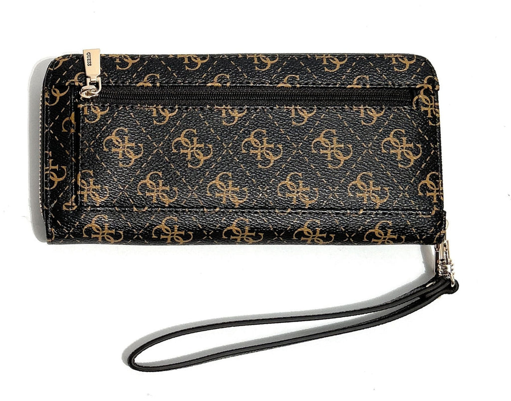 Portafoglio donna Guess Laurel II slg brown logo AS26GU18 QL7459146