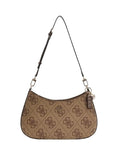 Borsa donna Guess Noelle II latte logo/brown BS26GU100 SO967218