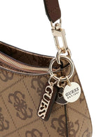 Borsa donna Guess Noelle II latte logo/brown BS26GU100 SO967218