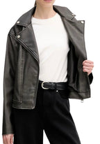Giacca donna Guess Biker jacket similpelle nero ES26GU17 W6RL09WH1X0