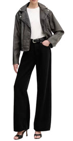 Giacca donna Guess Biker jacket similpelle nero ES26GU17 W6RL09WH1X0