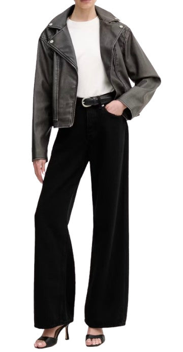 Giacca donna Guess Biker jacket similpelle nero ES26GU17 W6RL09WH1X0