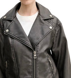 Giacca donna Guess Biker jacket similpelle nero ES26GU17 W6RL09WH1X0