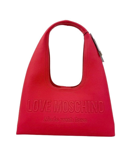 Borsa donna Love Moschino shopper a spalla in ecopelle rosso BS26MO24 JC4047PP1OLE0500