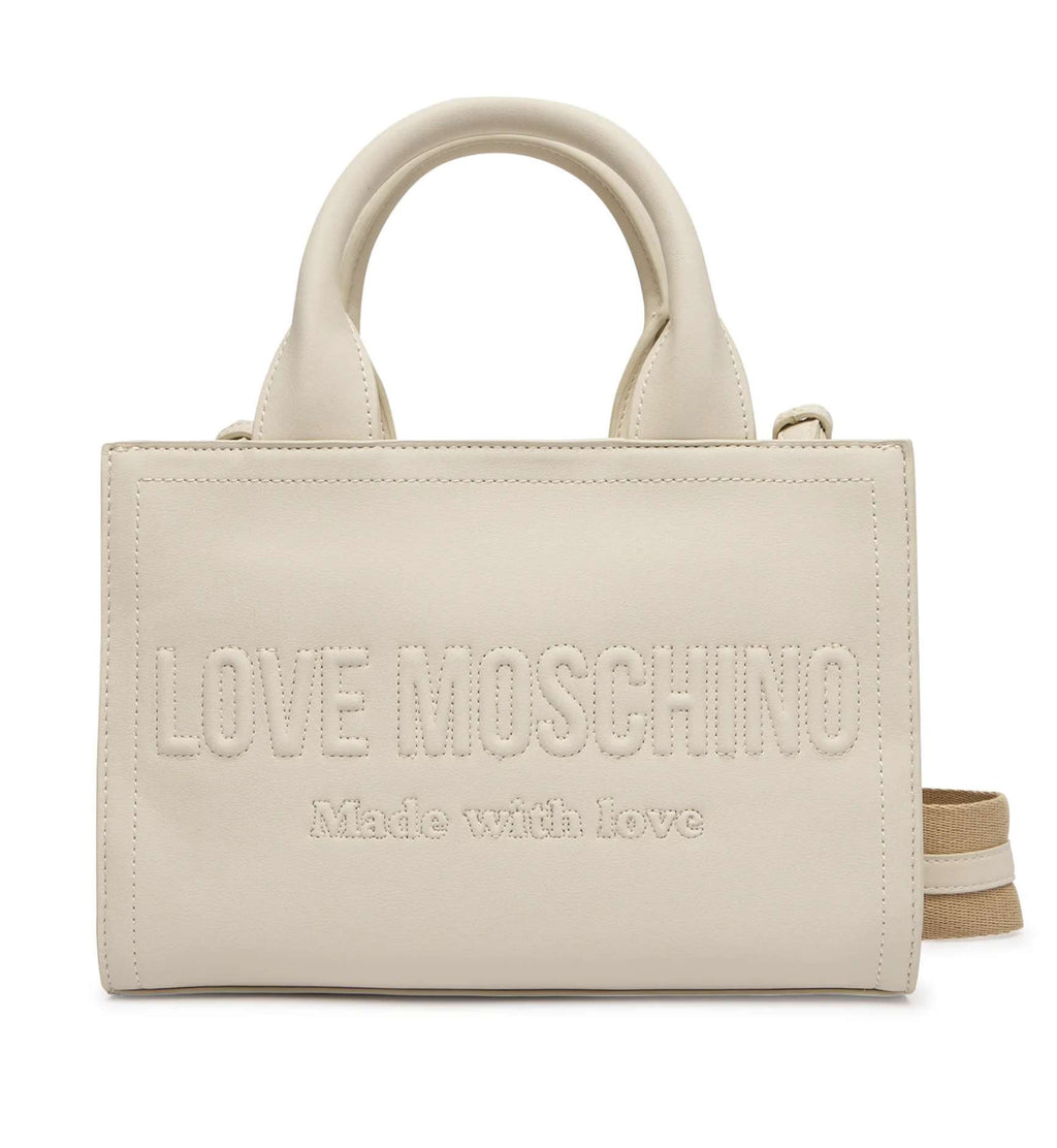 Borsa donna a mano/tracolla Love Moschino avorio BS26MO27 JC4044PP1OLE0110