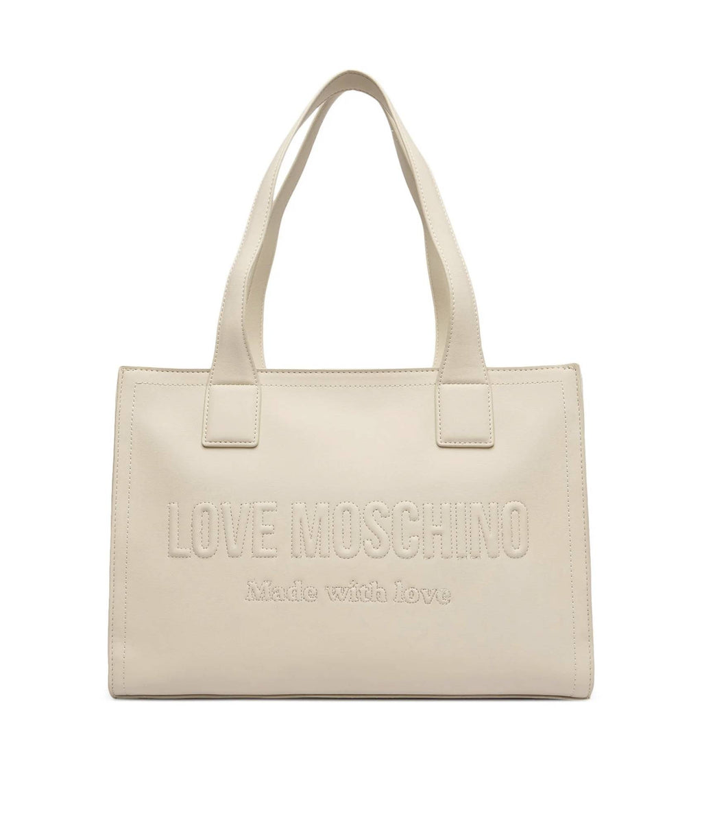 Borsa donna a mano/tracolla Love Moschino avorio BS26MO32 JC4045PP1OLE0110