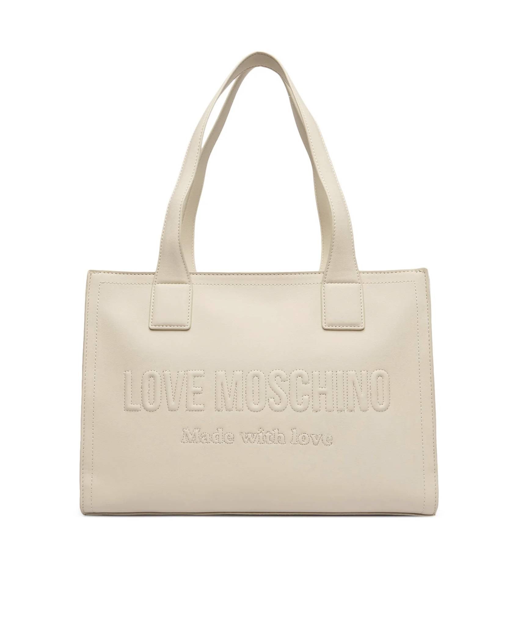 Borsa donna a mano/tracolla Love Moschino avorio BS26MO32 JC4045PP1OLE0110