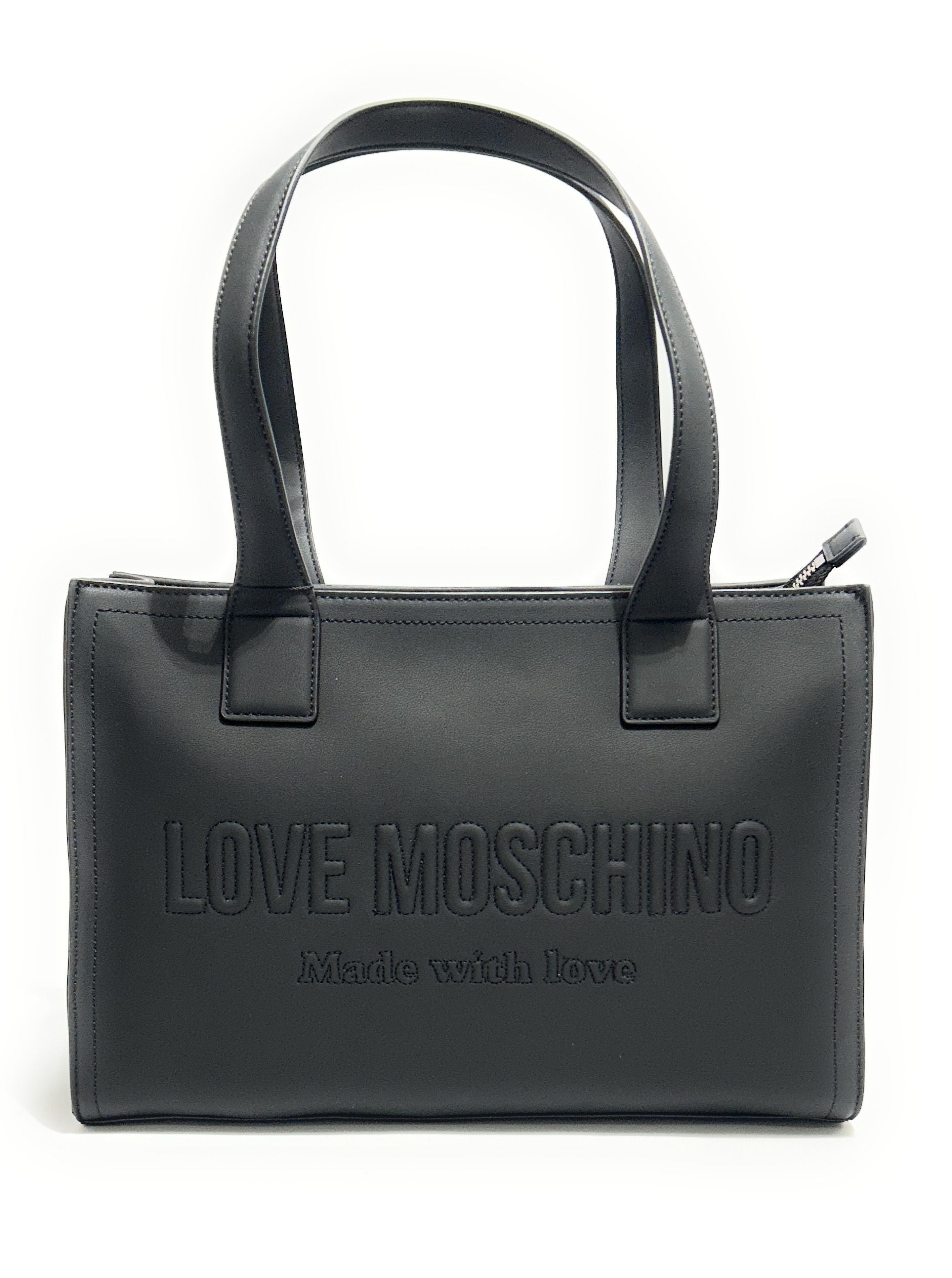 Borsa donna Love Moschino shopper in ecopelle nero BS26MO31 JC4045PP1OLE0000