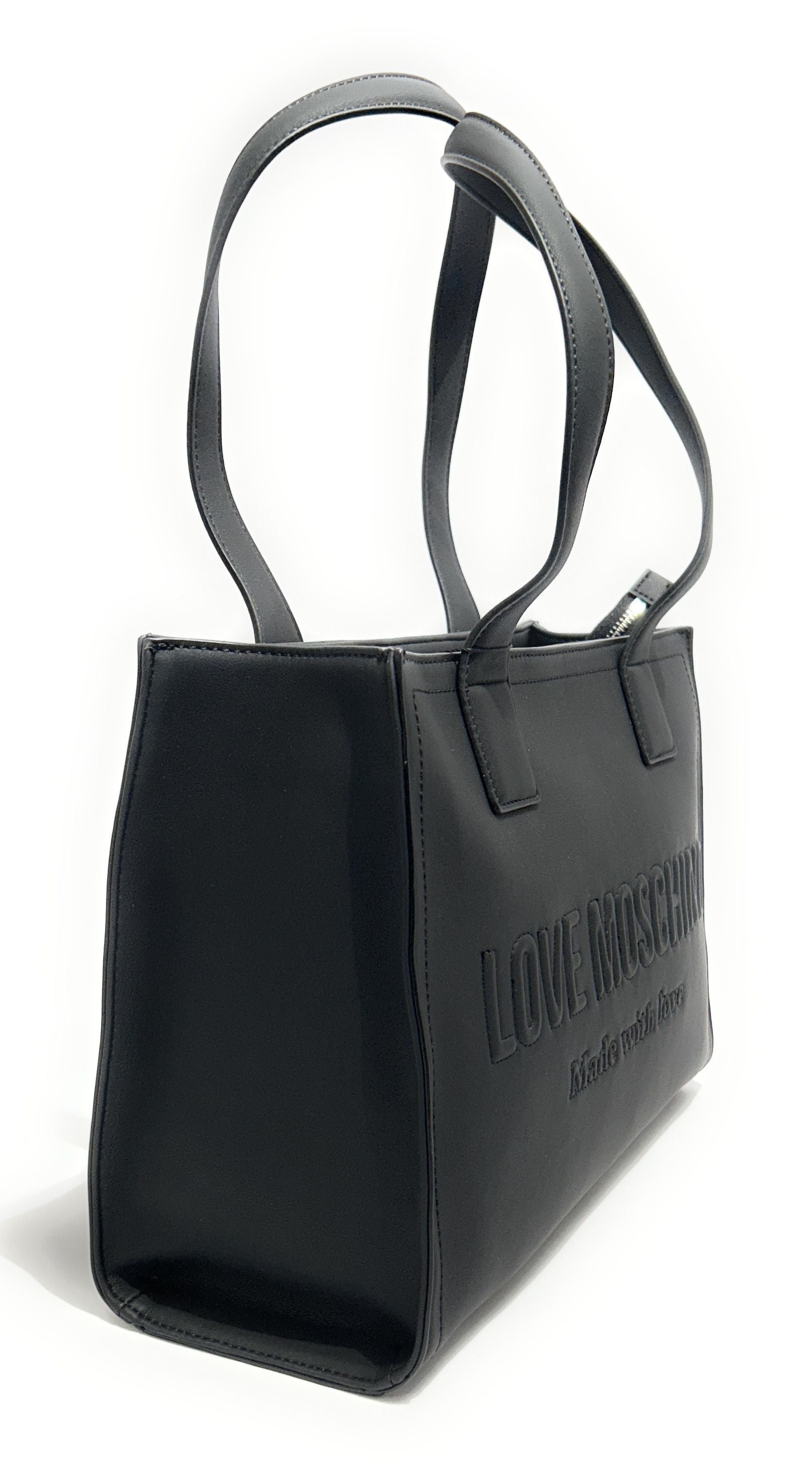 Borsa donna Love Moschino shopper in ecopelle nero BS26MO31 JC4045PP1OLE0000