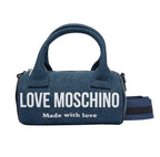 Borsa donna a mano/tracolla Love Moschino denim blu BS26MO34 JC4061PP1OLG170A