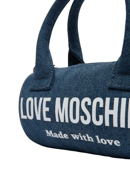 Borsa donna a mano/tracolla Love Moschino denim blu BS26MO34 JC4061PP1OLG170A