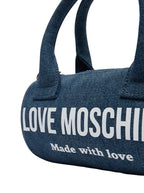 Borsa donna a mano/tracolla Love Moschino denim blu BS26MO34 JC4061PP1OLG170A