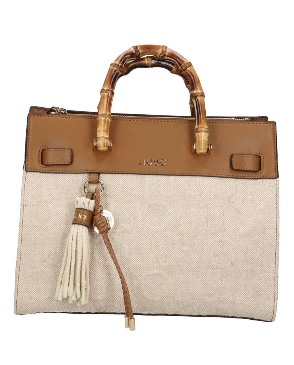 Borsa donna Liu-jo M Tote Manhattan naturale BS26LJ45 AA6086 T381A