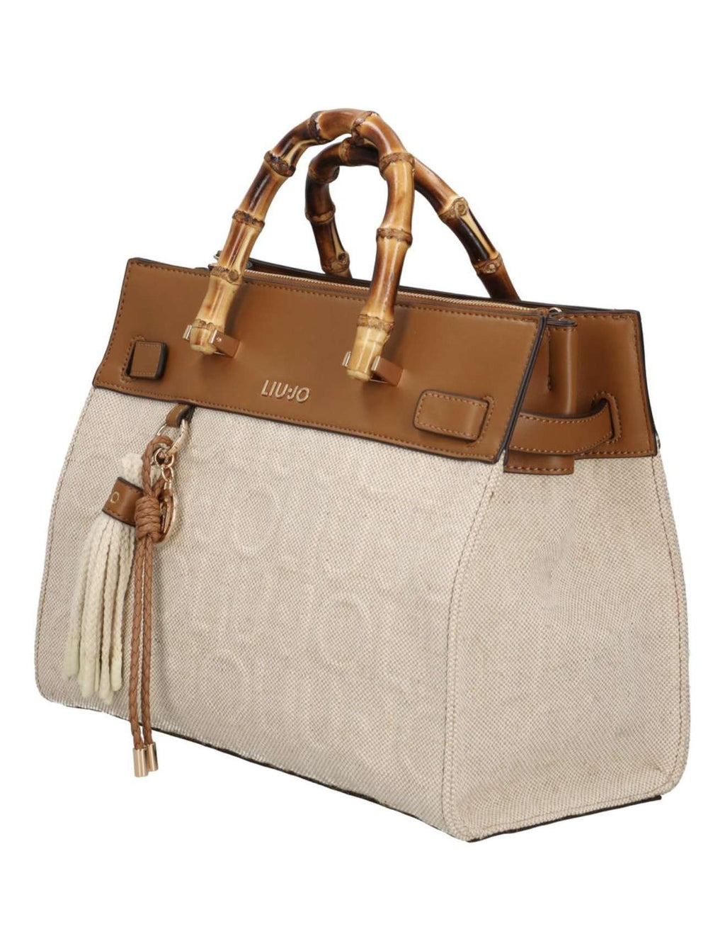 Borsa donna Liu-jo M Tote Manhattan naturale BS26LJ45 AA6086 T381A