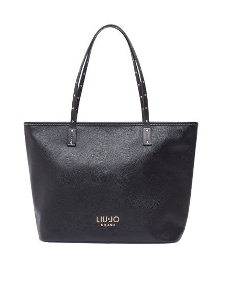 Borsa donna Liu-jo Evrim Tote M nero BS26LJ48 AA6070 E1012
