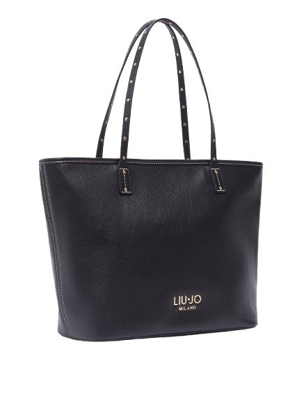 Borsa donna Liu-jo Evrim Tote M nero BS26LJ48 AA6070 E1012