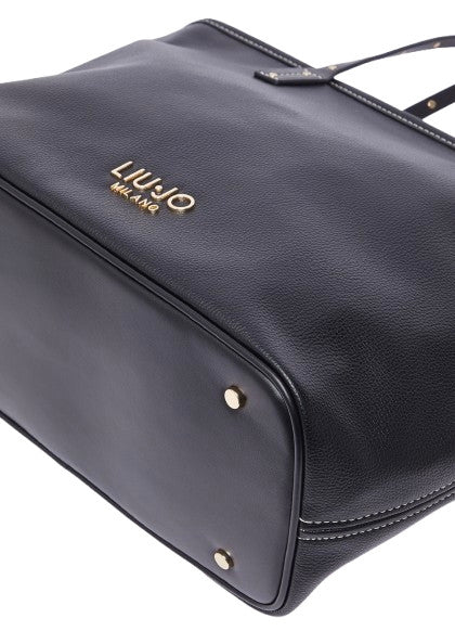 Borsa donna Liu-jo Evrim Tote M nero BS26LJ48 AA6070 E1012