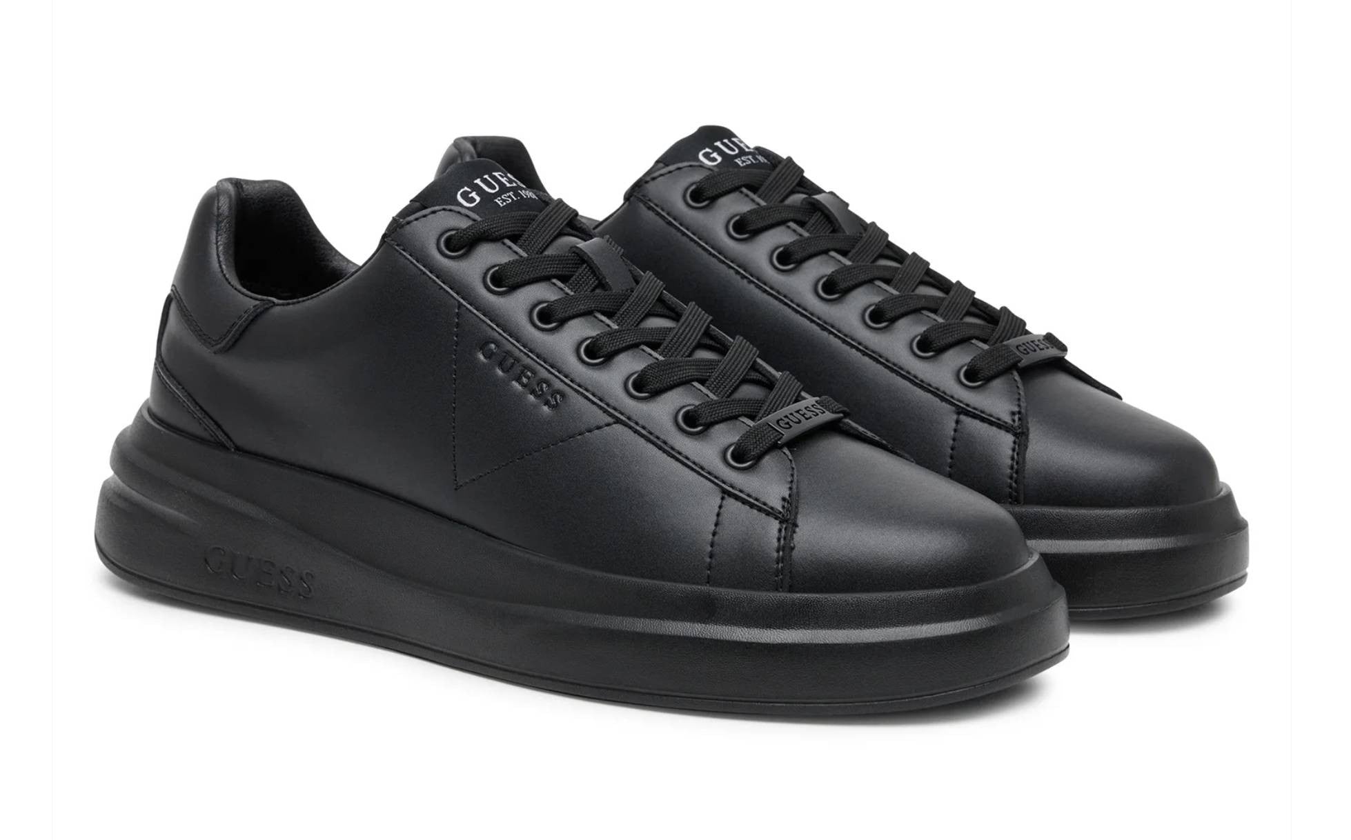 Scarpe uomo Guess sneaker in pelle black US26GU02 FMJLBALEA12