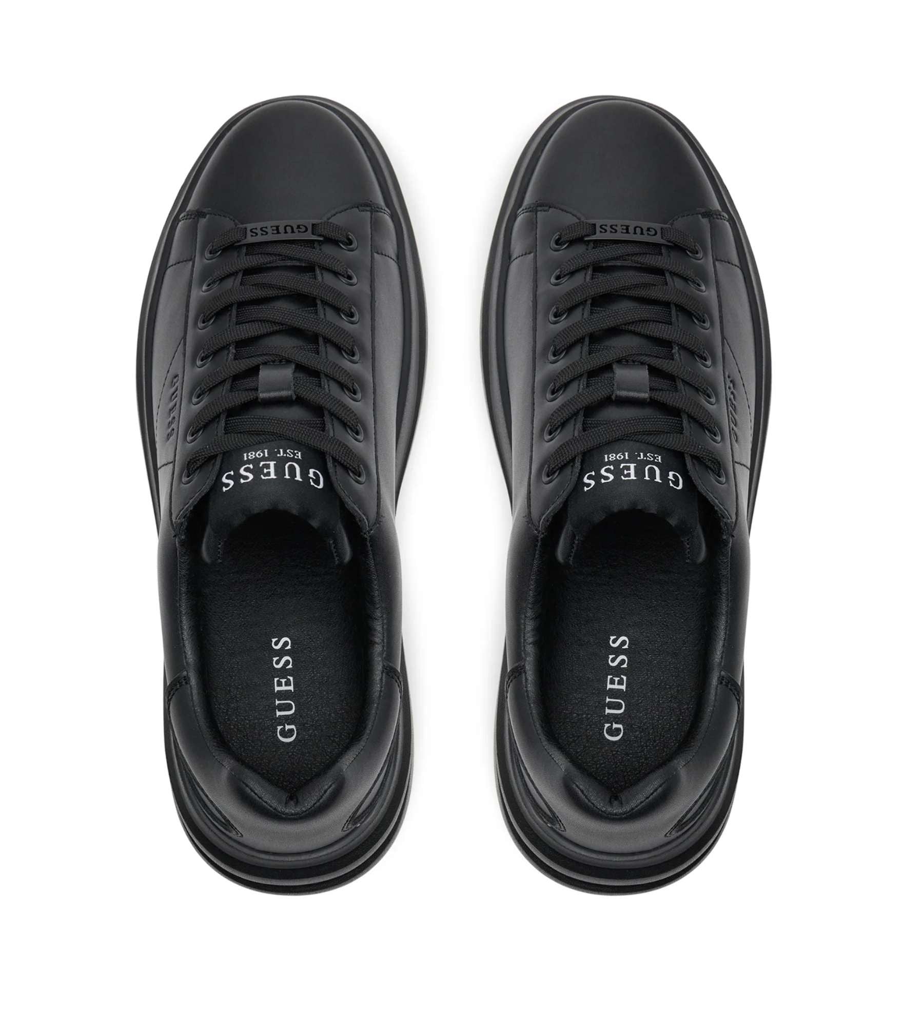 Scarpe uomo Guess sneaker in pelle black US26GU02 FMJLBALEA12