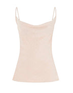 Top donna Guess in satin beige ES26GU24 W6RH55WJ732
