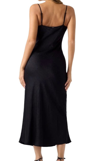 Abito donna Guess vestito con strass black ES26GU26 W6RK50WJ732