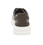 Scarpe uomo Guess sneaker Elba 4G logo in pelle brown ocre US26GU09 FMPVIBFAL12