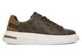 Scarpe uomo Guess sneaker Elba 4G logo in pelle ed ecopelle brown US26GU10 FMPELAFAL12