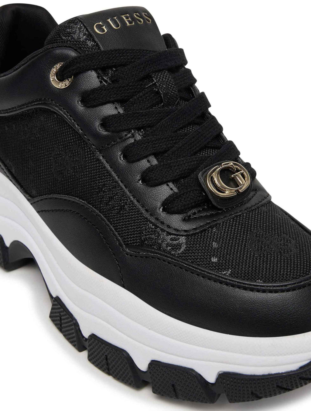 Scarpe donna Guess sneaker Runner berrett 4G black DS26GU02 FLFBRTELE12