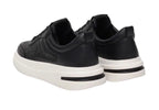 Scarpe uomo Guess sneaker Elbano logo in pelle ed ecopelle black US26GU12 FMPENOFAL12