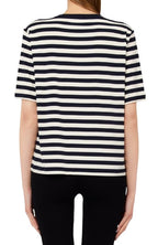 T-shirt donna Liu Jo white milk/blue ES26LJ18 TA6206 JS005 C3882