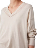 Maglia chiusa donna Liu Jo champagne ES26LJ17 TA6244 MS49I