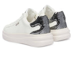 Scarpe donna sneaker Guess Elbina10 white/silver DS26GU05 FLFE10ELE12