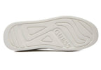 Scarpe donna Guess sneaker Elbina in pelle/ ecopelle white/ brown DS26GU07 FLJELBFAL12