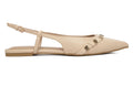 Sandalo donna Guess slingback Dorlee pelle nude DS26GU10 FLPDORLEA05